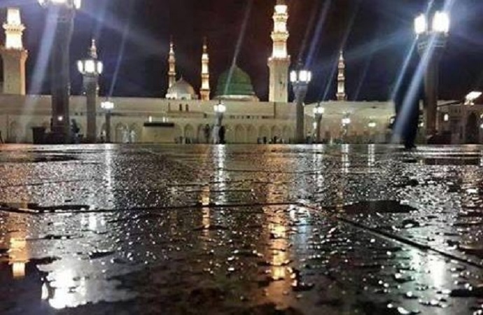 مدینہ بارش (madina rain)